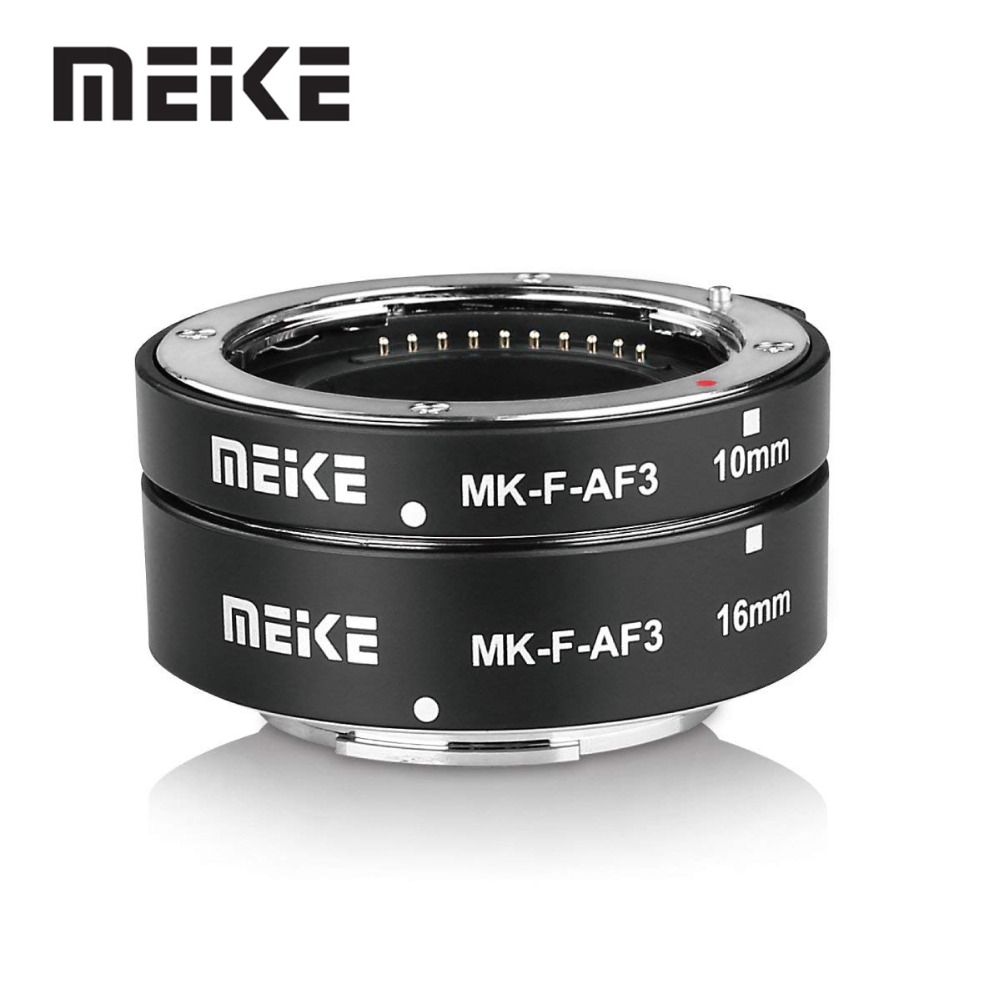 Macro Extension Tube - Meike MK-F-AF3 โลหะAuto Focus Macro Extension
