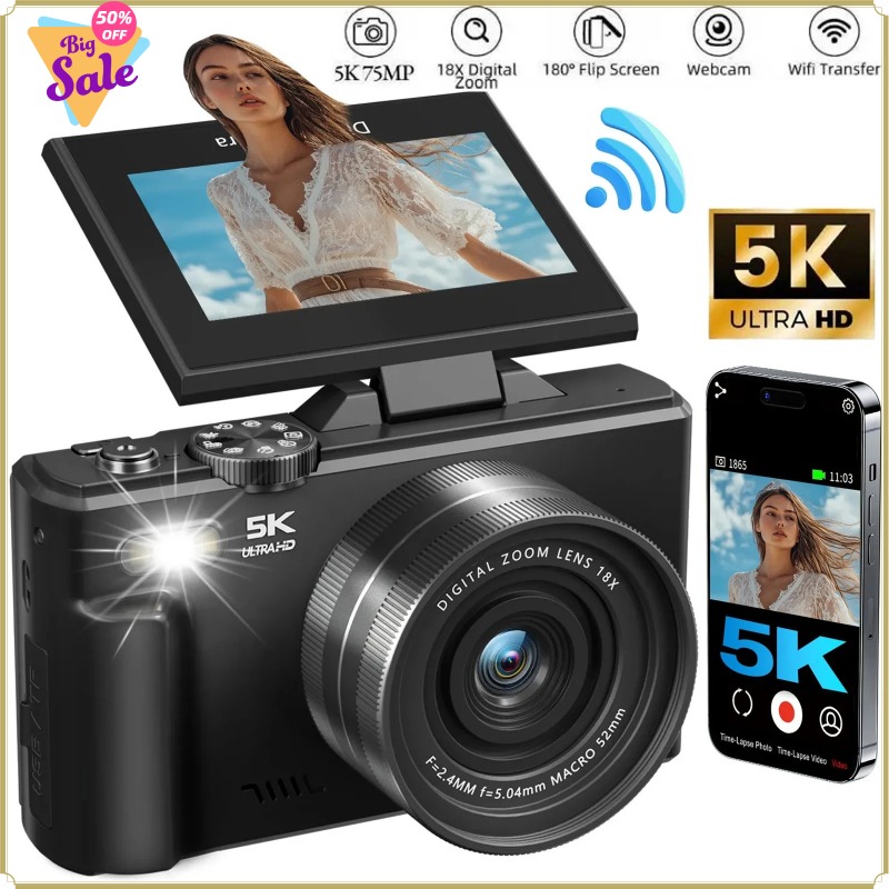 กล้องดิจิตอล 75MP 180 °   หน้า - Photography Nature Images บทวิจารณ์และราคา
