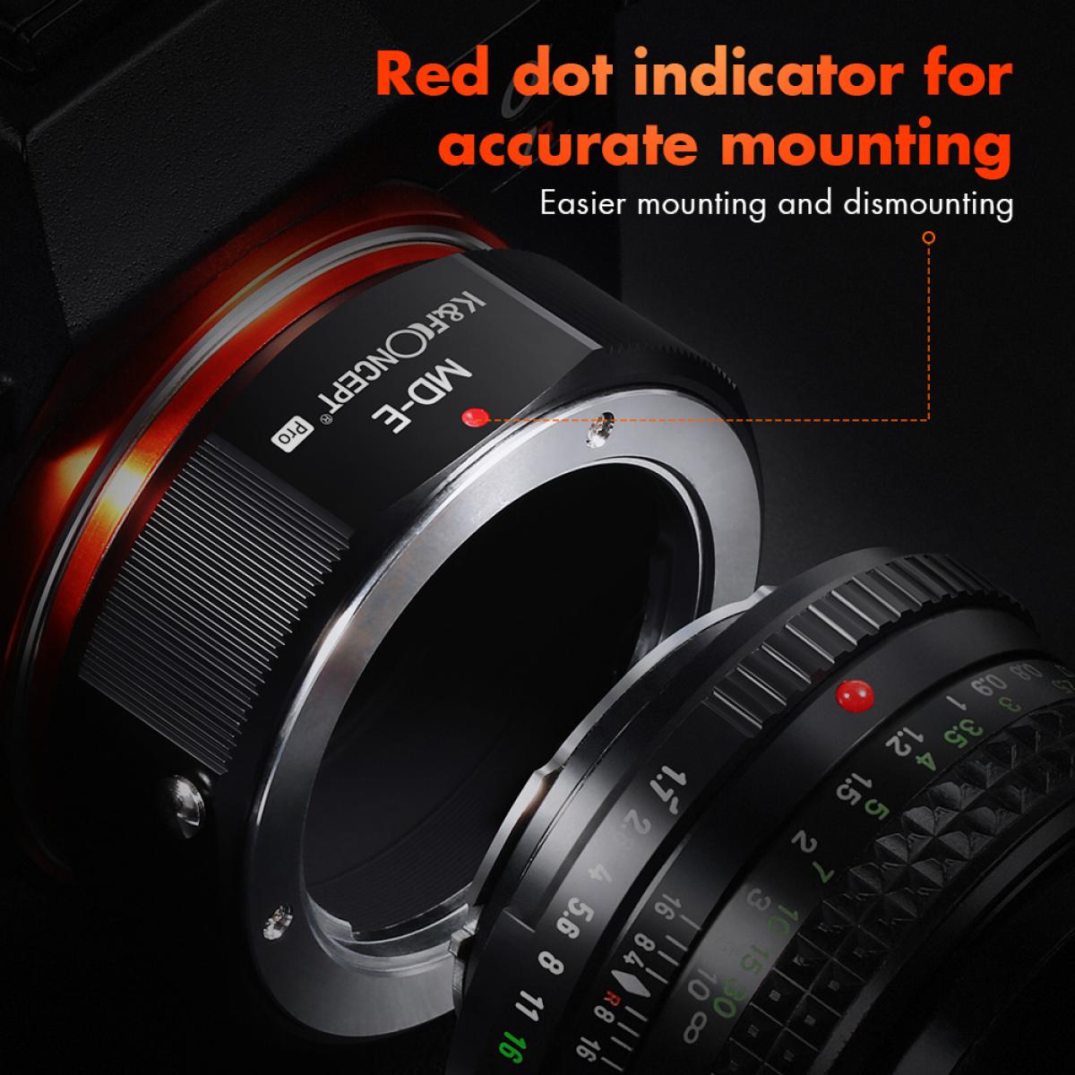 K&F CONCEPT MD TO NEX เลนส์เมา - Macro Extension Tube บทวิจารณ์และราคา