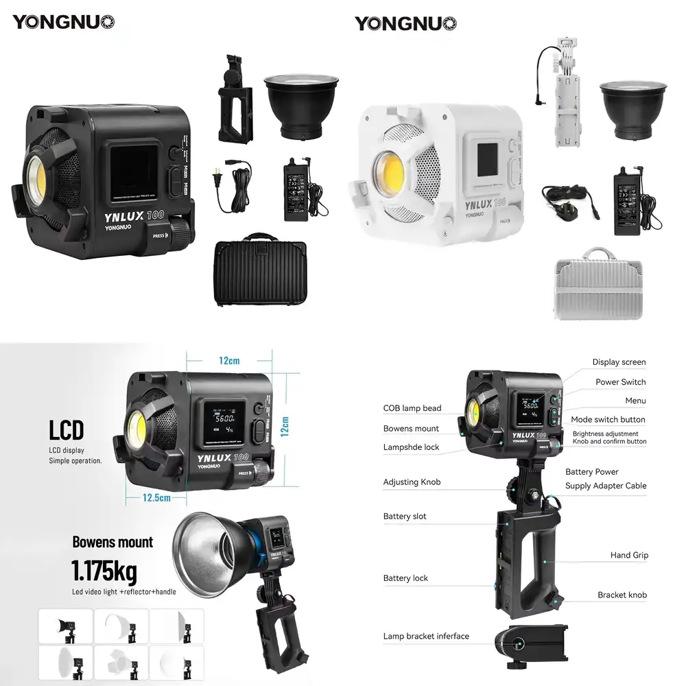 ไฟวิดีโอ LED แบบพกพา YONGNUO Y - Photography Videos บทวิจารณ์และราคา