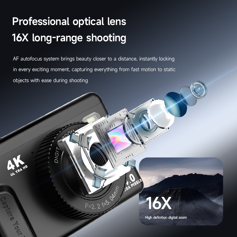 กล้องดิจิทัล 4K 64MP กล้องถ่าย - Photography Nature Images บทวิจารณ์และราคา