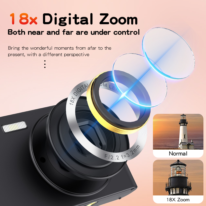 กล้องดิจิตอล C6A 4K 64MP สำหรั - Photography Nature Images บทวิจารณ์และราคา