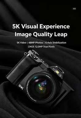 กล้องดิจิตอล 5K 48MP ระบบป้องก - Photography Nature Images บทวิจารณ์และราคา