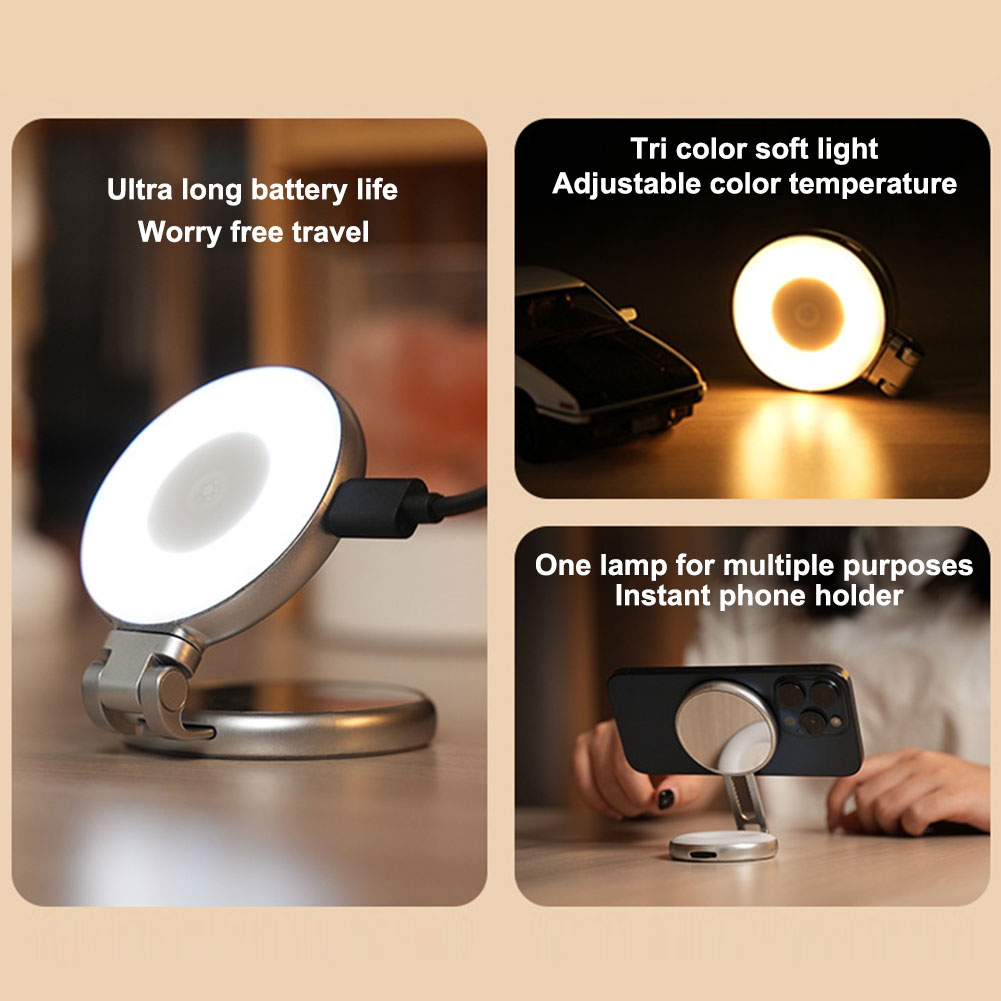 ไฟเซลฟี่แม่เหล็ก 3-in-1 พร้อมก - Photography Videos บทวิจารณ์และราคา