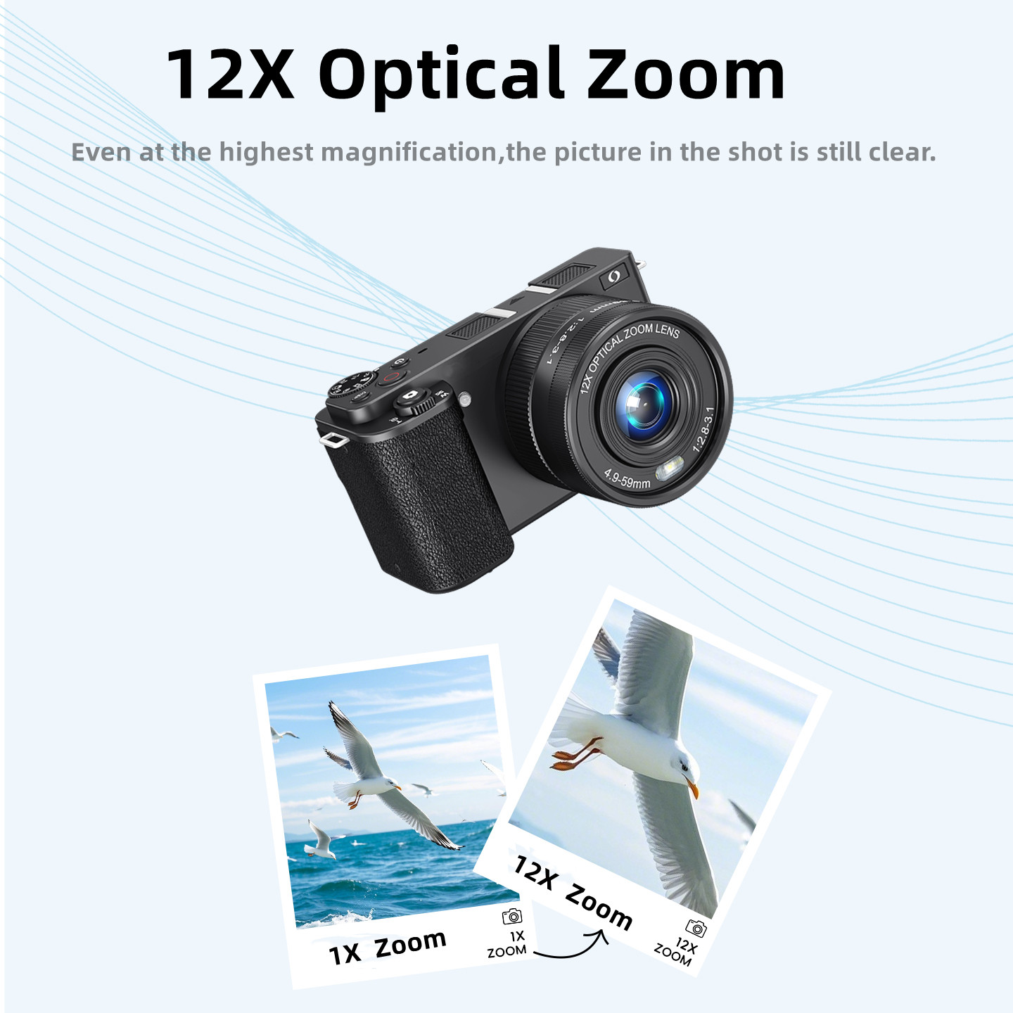 กล้องดิจิตอล 4K 64MP สำหรับถ่า - Photography Nature Images บทวิจารณ์และราคา