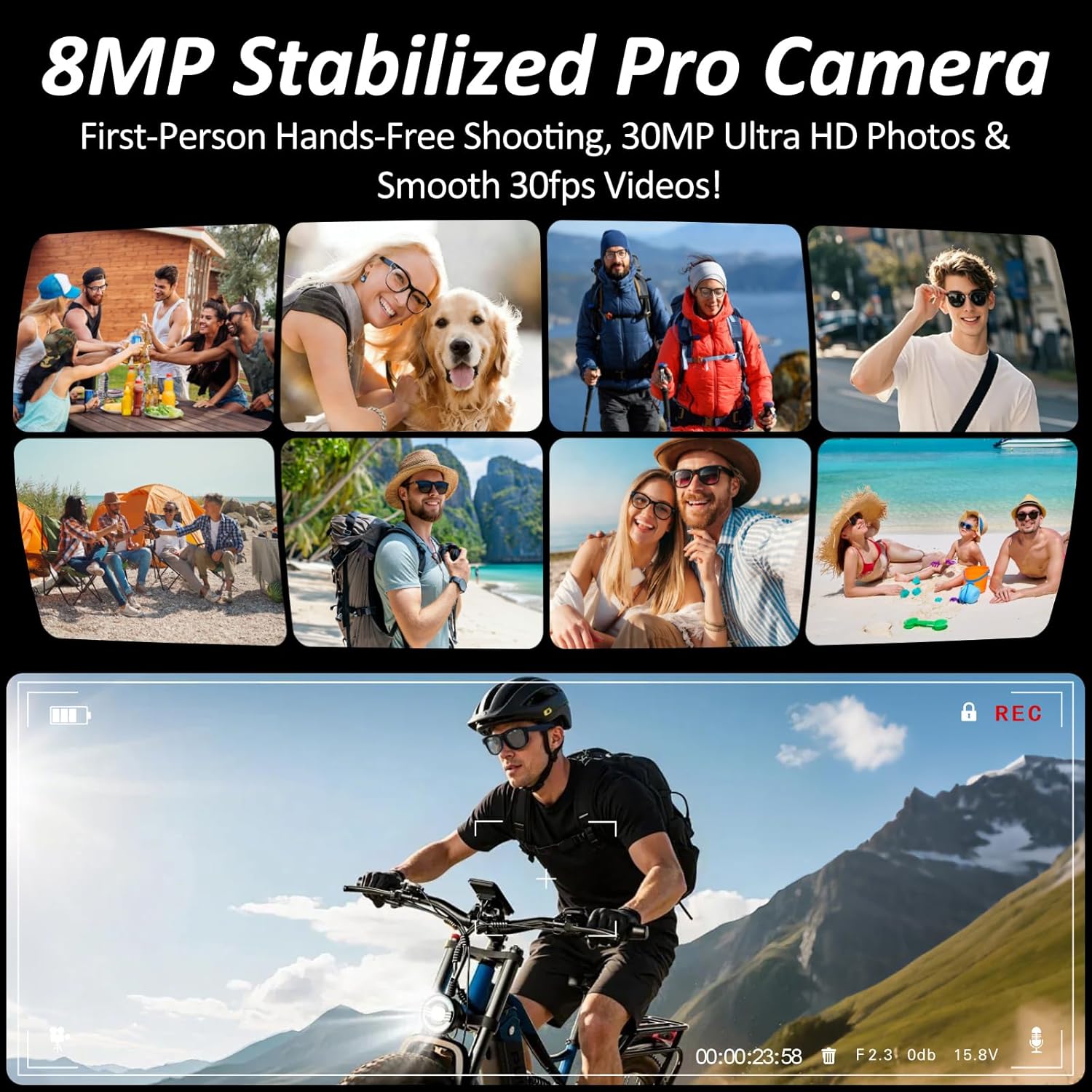 แว่นตาอัจฉริยะ AI รุ่นใหม่ปี 2 - Photography Japanese บทวิจารณ์และราคา