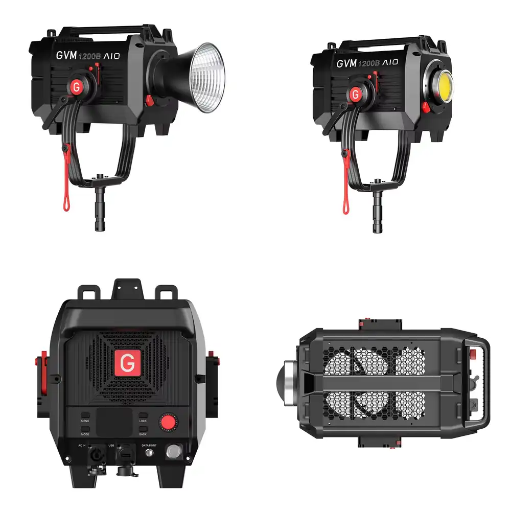 ไฟสปอตไลท์วิดีโอ GVM SD1200B A - Photography Videos บทวิจารณ์และราคา