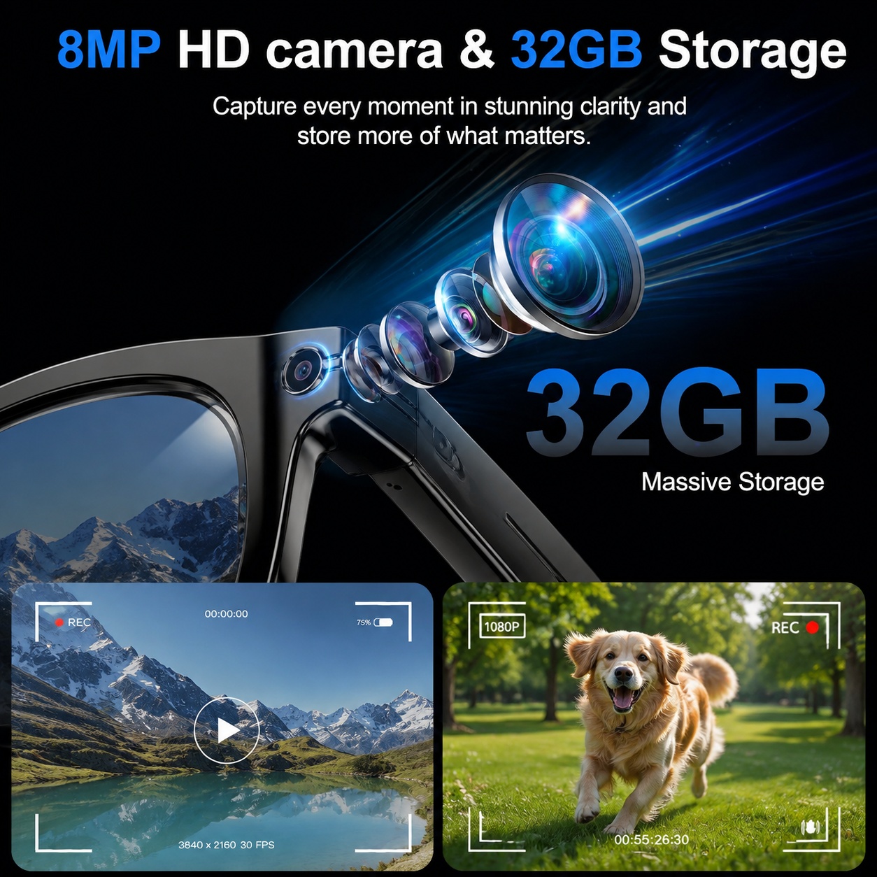 แว่นตาอัจฉริยะสำหรับบันทึกวิดี - Photography Japanese บทวิจารณ์และราคา
